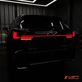 JDM Black Full LED Tail Lights with Sequential Indicator & Garnish for Lexus RX RX200T RX300 RX350 RX450H 2016 - 2020 - Mars Performance